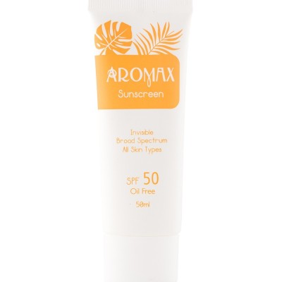 کرم ضد آفتاب فاقد رنگ SPF50 آرومکس